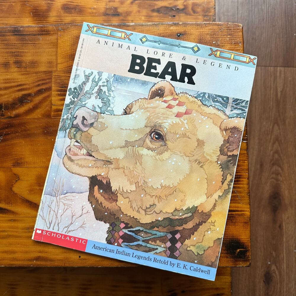 Vintage 1996 Animal Lore & Legend Bear American Indian Legends Retold Book